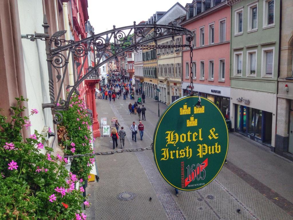 The Dubliner Hotel & Irish Pub Хайделберг Екстериор снимка